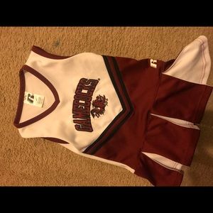 Little girl Gamecocks cheerleader outfit
